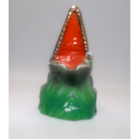 Vintage Nodder Bobber Ceramic Ashtray Dish Alligator Crocodile Jaw Japan 1950's - Picture 10 of 16